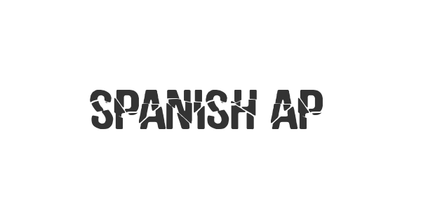Spanish Apocalypse font thumb